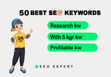 I will do valuable SEO keywords research for your business