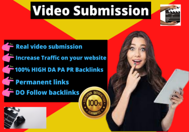 I will Upload your video on high PR sites