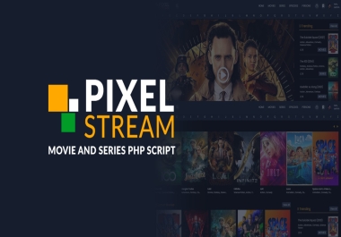 PixelStream - Movie And Series PHP Script