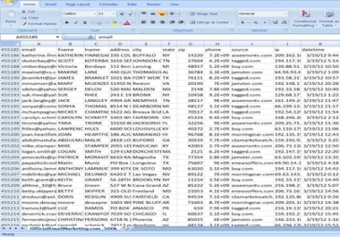 I will build email list of 2022 active real estate from USA 1 100 emails
