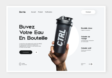 I will design UI UX web site using figma prototype wireframe
