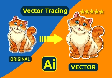 I will manually vectorize image,  recreate,  redraw,  edit or line art logo.