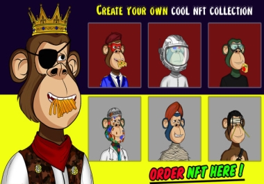 I will design 3d nft art,  nft collection,  nft artist,  nft generator
