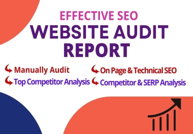 Provide effective SEO Website Audit Report