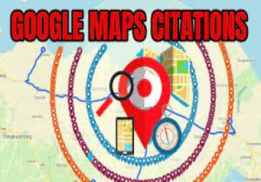 500 GOOGLE MAPS CITATIONS CREAT WITH BUSINESS.