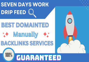 Booster Weekly Work Package created Backlinks Service