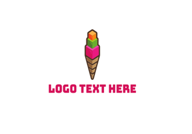 i will design 3d cube scoop logo