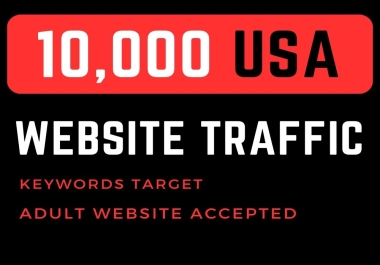 I will provide high quality organic website traffic