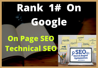 I will do website On page SEO and technical optimization service of word press site