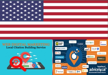 I will do top 400 USA best local citations and business directories for local SEO