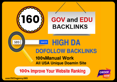 Manually Create 160 Backlinks From USA UK Top Universities Site