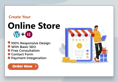 I will create business or ecommerce WordPress website