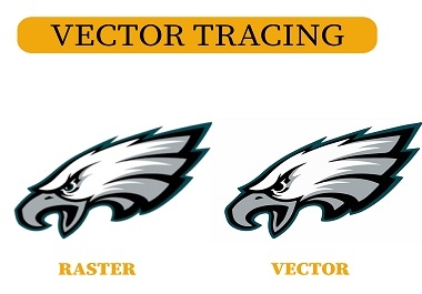 Vector trace any logo or image professionally