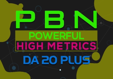 Build 200 DR 70 to 50 Home Page PBN Dofollow High Quality Backlinks Low Spam Sites