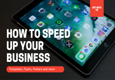 I will design stunning templates and posters as per your need