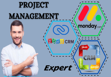 Setup,  customize CRM for Zoho crm,  zoho analytics,  bitrix24
