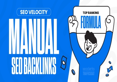SEO VELOCITY - 1000 Manual Diversified Backlink Servi...
