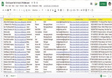 I will collect B2B,  B2C leads for your business.
