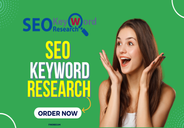 I will do SEO keyword research and competitor analysis on your niche