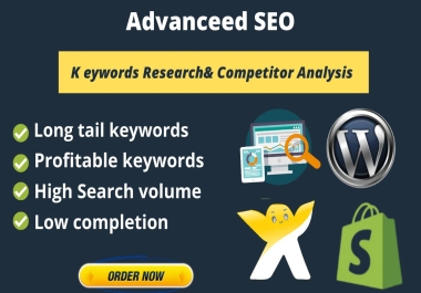 I will produce a winnable SEO keyword research plan