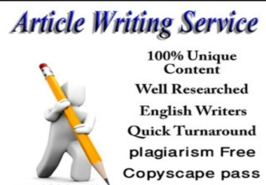 1000 words SEO optimized well researched information, blogging, story writing and website content