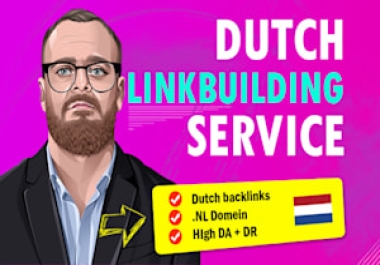 i will do 5 high quality Dutch site dofollow backlinks