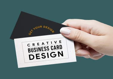I will design Attractive Print Ready Business Card