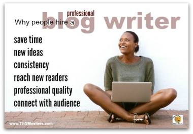I Write Professional Blogs Posts For Any Niche Of Your Choice