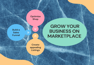 Rank your Shop up on Marketplace Amazon/e-Bay/ETSY search results.