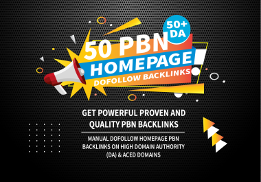 Boost your Ranking 60 PBNs DA 50+ PA 40+ Homepage PBNs links PREMIUM-Quality Links