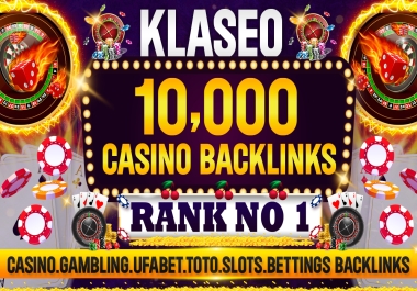 SKYROCKET 1ST RANK - Get Manually 10000 All In One Casino,  Gambling,  ufabet,  Betting BackLinks