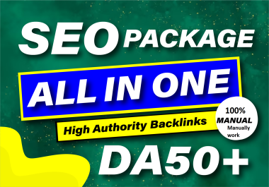 Do All in one white hat seo mix backlinks with high DA50 to 90+ fast ranking