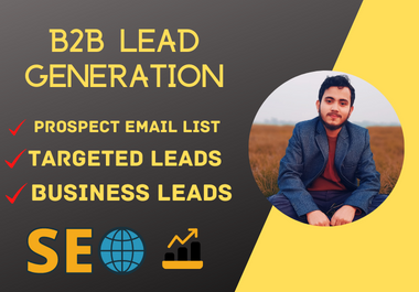 I will do 100 b2b lead generation and targeted list building
