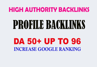 I will Build 170+ High Quality SEO Profile Backlinks for Google Ranking