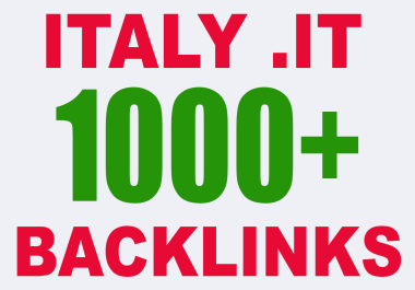 1000+ Italy Based Domains. IT Authority Backlinks Boost Keyword Ranking