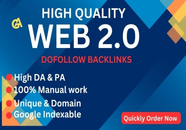 I will build 50+ High-quality web 2.0 super Blog Backlinks.