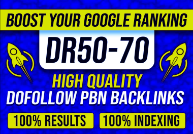 Get 150 PBNS DR 50-70+ Permanent Post dofollow backlinks