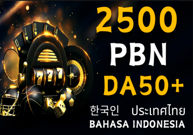 SEO Spectrum Boost Unleash 1500 PBN & 1000 DA 50+ Sidebar Backlinks THAI,  INDO,  KOREAN Websites
