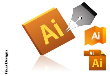 I will convert edit or update adobe illustrator ai,  eps or PDF files