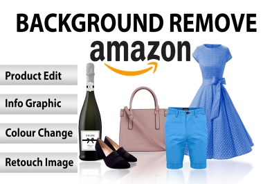 I will do amazon product 150 image background removal and editing retouching