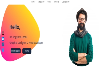 I will be your front end web developer,  html,  CSS,  JavaScript Responsive Web Design