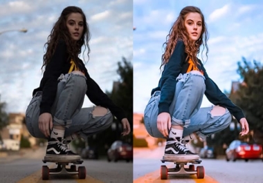 I will do bulk photo editing and retouching