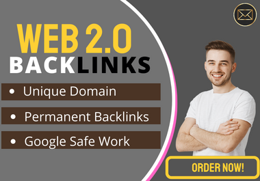 I will do 50 web 2 0 backlinks.
