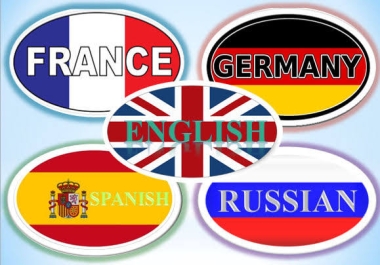 Hey i can translate English language to any other languages