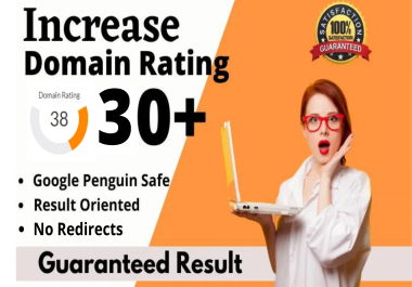 Increase dr 30+ in 15 days increase domain rating fast domain rating boost by contextual links