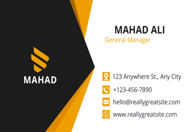 I will design catchy business cards & Letterheads for your brand