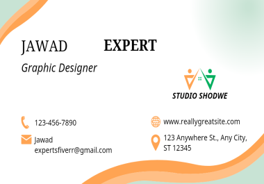 I will make professional,  modern,  stylish,  unique business card design within 10 hours