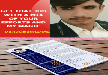 professionally write and design resume for you