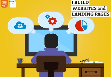 I will do web design and build a website or landing page