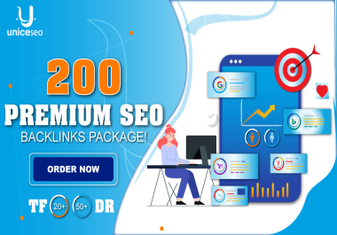 200 Premium SEO Backlinks to boost your website ranking